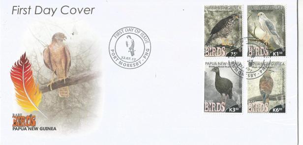 PNG BIRDS MS4V FDC