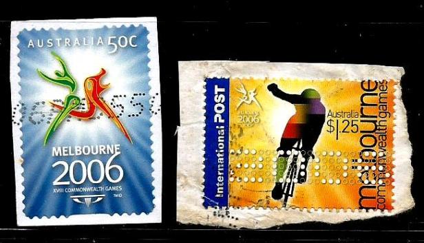 CWG XVIII 2006 STAMP