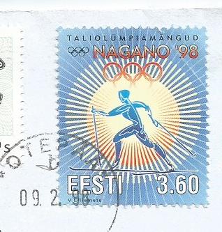STAMPS ON NAGANO OLYMPICS 1998