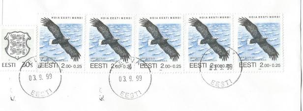 ESTONIA WHITE TAILED  EAGLE