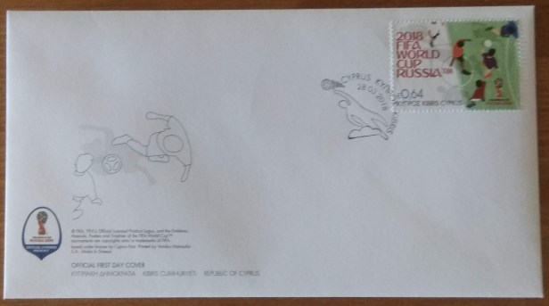 FDC -CYPRUS - 2018 FIFA World Cup