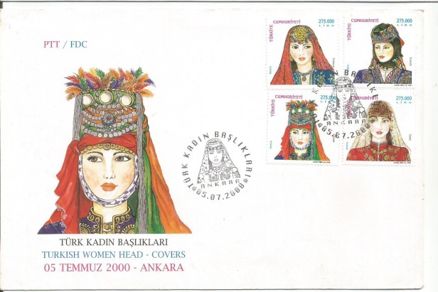 TURKEY FDC WOMEN HEAD COVERS