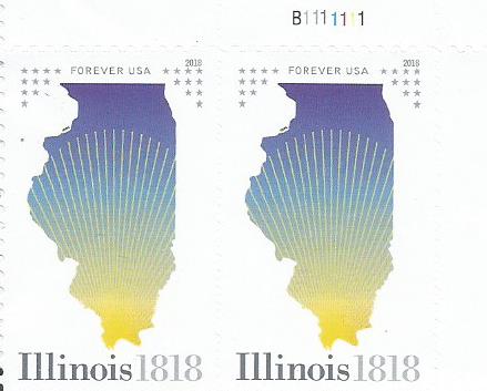 200 YEARS ILLINOIS STATEHOOD 1818-2018