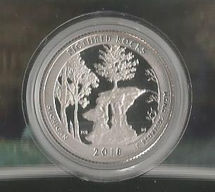 PICTURED ROCK PROOF COIN