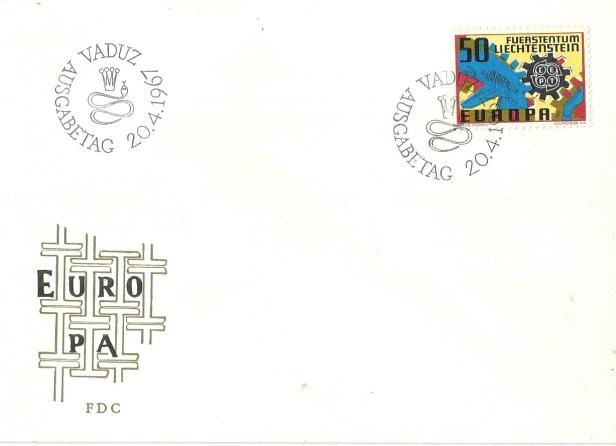 EUROPA 1967 LIECHTENSTEIN
