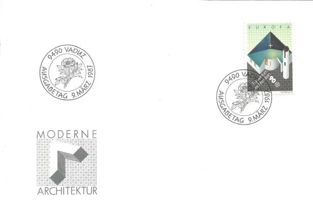 EUROPA 1987 Liechtenstein