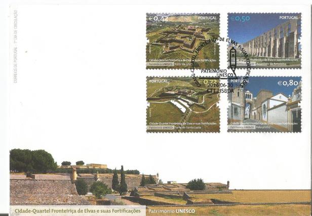 FDC PORTUGAL ELVAS HERITAGE