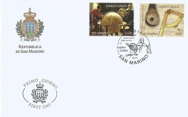 FDC SAN MARINO GALILEO