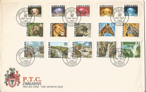 FDC ZIMBABWE IST DEFINITIVES