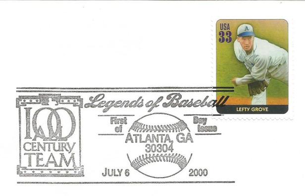 LEGENDS  OF BASEBALL LEFTY GROVE