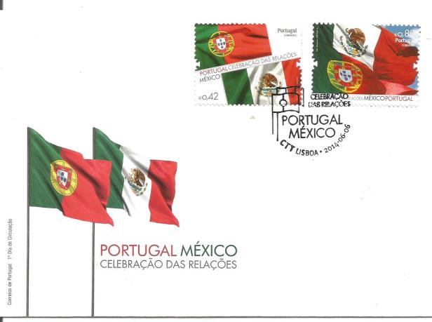 PORTUGAL MEXICO JOINT ISSUE 2014