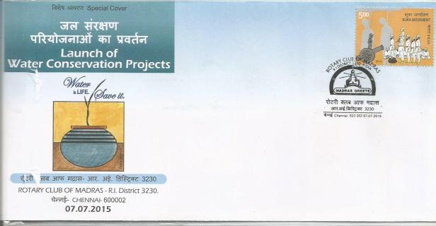 SPL CVR WATER ROTARY