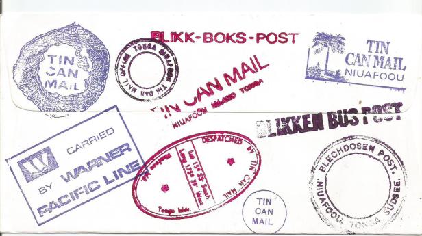 FDC TONGA TIN CAN MAIL2