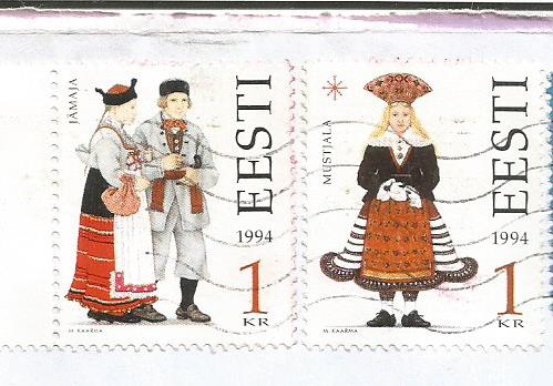 COSTUMES ESTONIA 1994