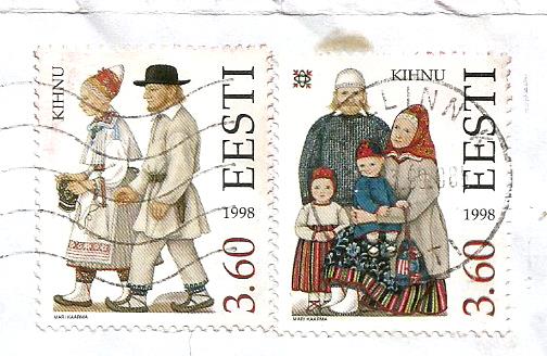 COSTUMES ESTONIA 1998