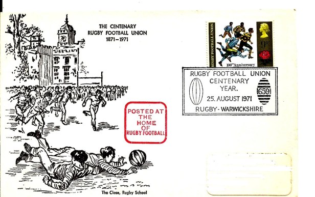 FDC CENTENARY RUGBY FOOTBALL UNION GB