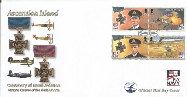 FDC ASCENCION IS VC WWI
