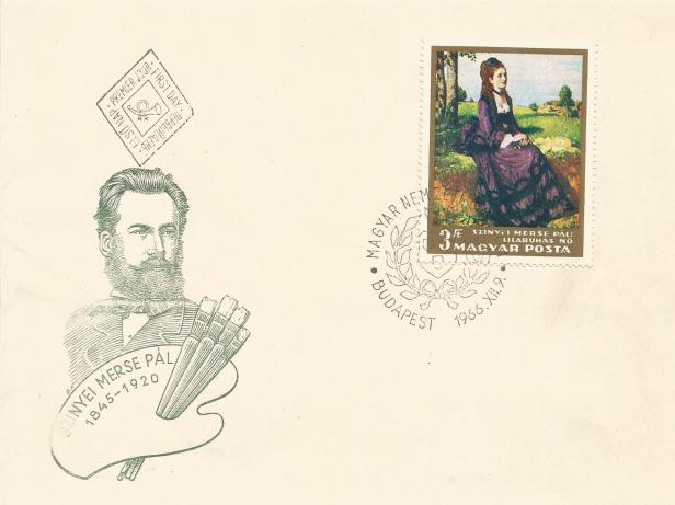 FDC HUNGARY PAINTING PAL1
