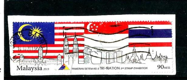 MALAYSIA TRI NATION FLAGS