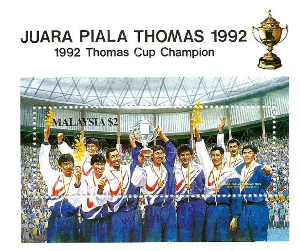 MS 1992 THOMAS CUP WINNER