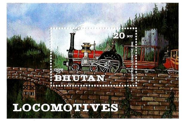 BHUTAN LOCOMOTIVES MS