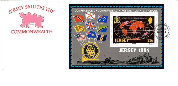 JERSEY FDC POSTAL