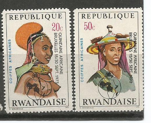 RWANDA COSTUMES 1973