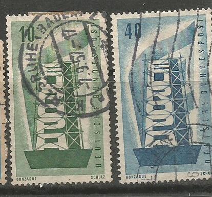 GERMANY EUROPA 1956