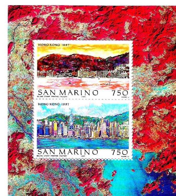 SAN MARINO 1997 WORLD CITIES HK