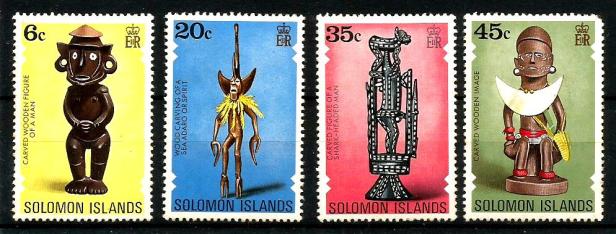 SOLOMON ISLAND CARVINGS
