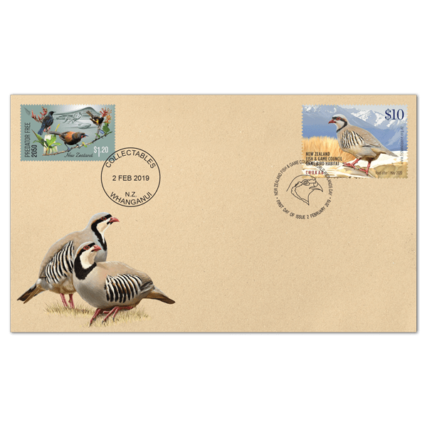 NZ FDC CHUKAR