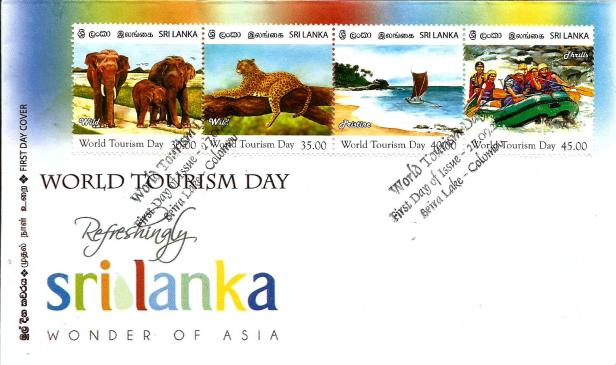 SRI LANKA TOURISM FDC 3