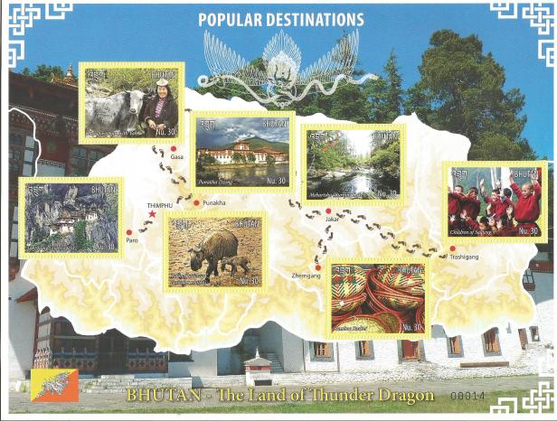 BHUTAN POPULAR DESTINATIONS MS