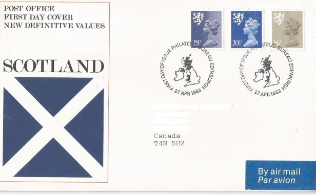 SCOTLAND FDC DEF