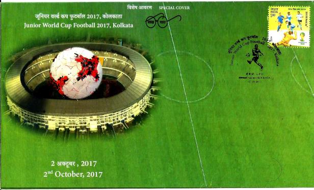 SPECIAL COVER FIFA U-17 WC KOLKATA