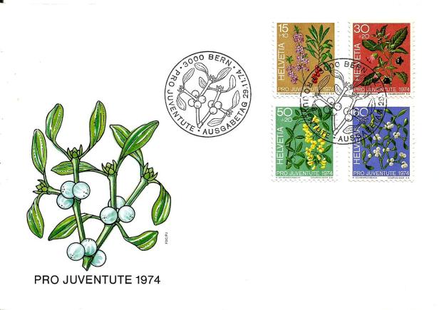 SWISS FDC JUVENTUTE 74