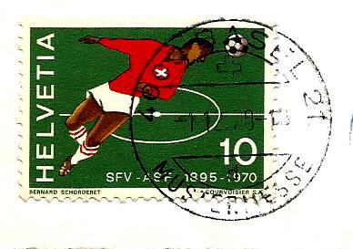 SWITZERLAND FOOTBALL 1970
