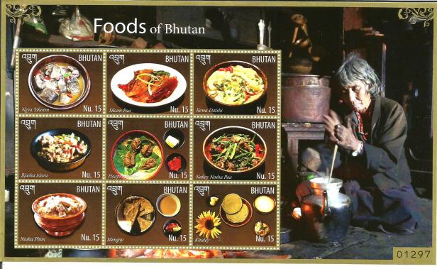 BHUTAN MS 9V FOODS