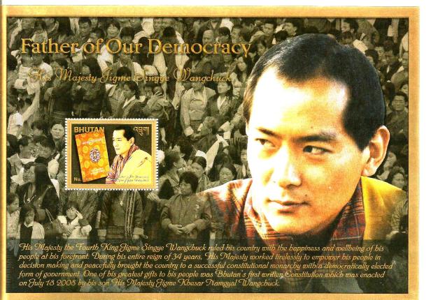BHUTAN MS KING DEMOCRACY