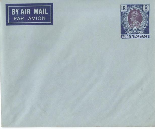 BURMA AIRMAIL ENV