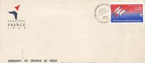 FRANCE FESTIVAL IN INDIA 1989