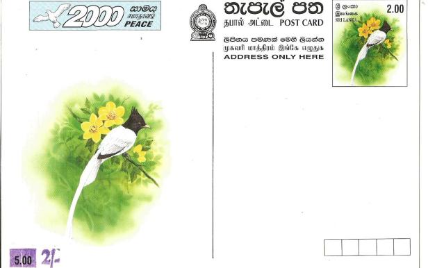 SRI LANKA PC 2000 BIRD