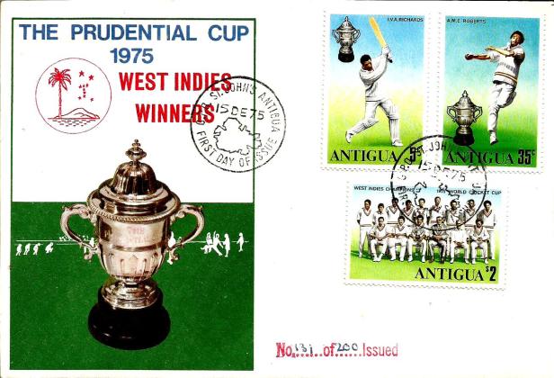 ANTIGUA 1975 WC CRICKET