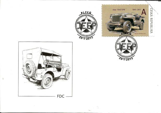 CESKA FDC JEEP