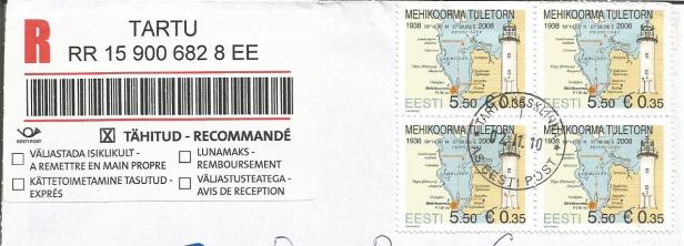 ESTONIA TARTU LIGHTHOUSE