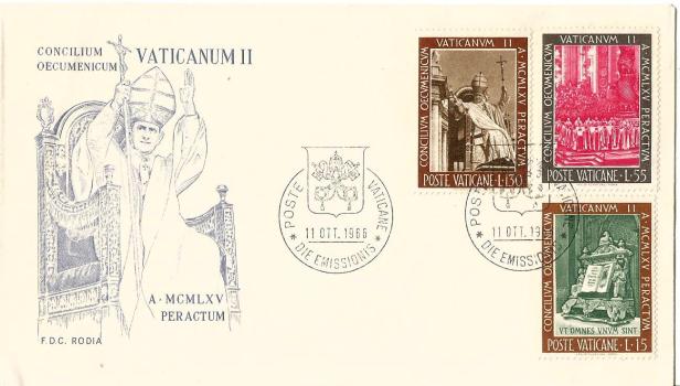 VATICAN FDC 2