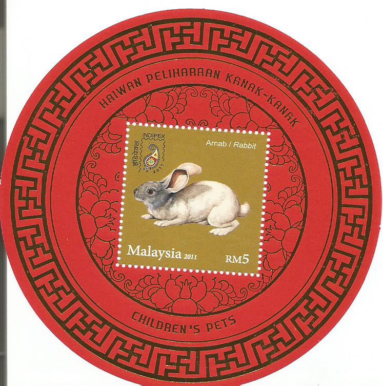 Year of Rabbit- Malaysia MS 2004. – Stamp Digest