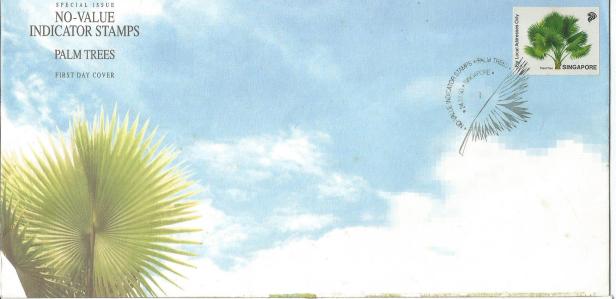 SINGAPORE FDC NVI PALM