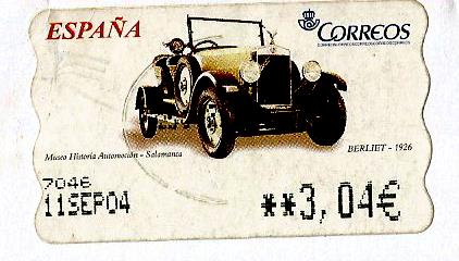 SPAIN ATM CAR 1936