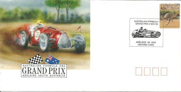 AUSTRALIA 1993 F1 CVR 1